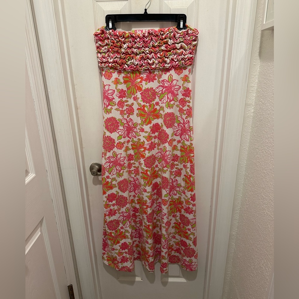 Lily Pulitzer strapless sundress Size M